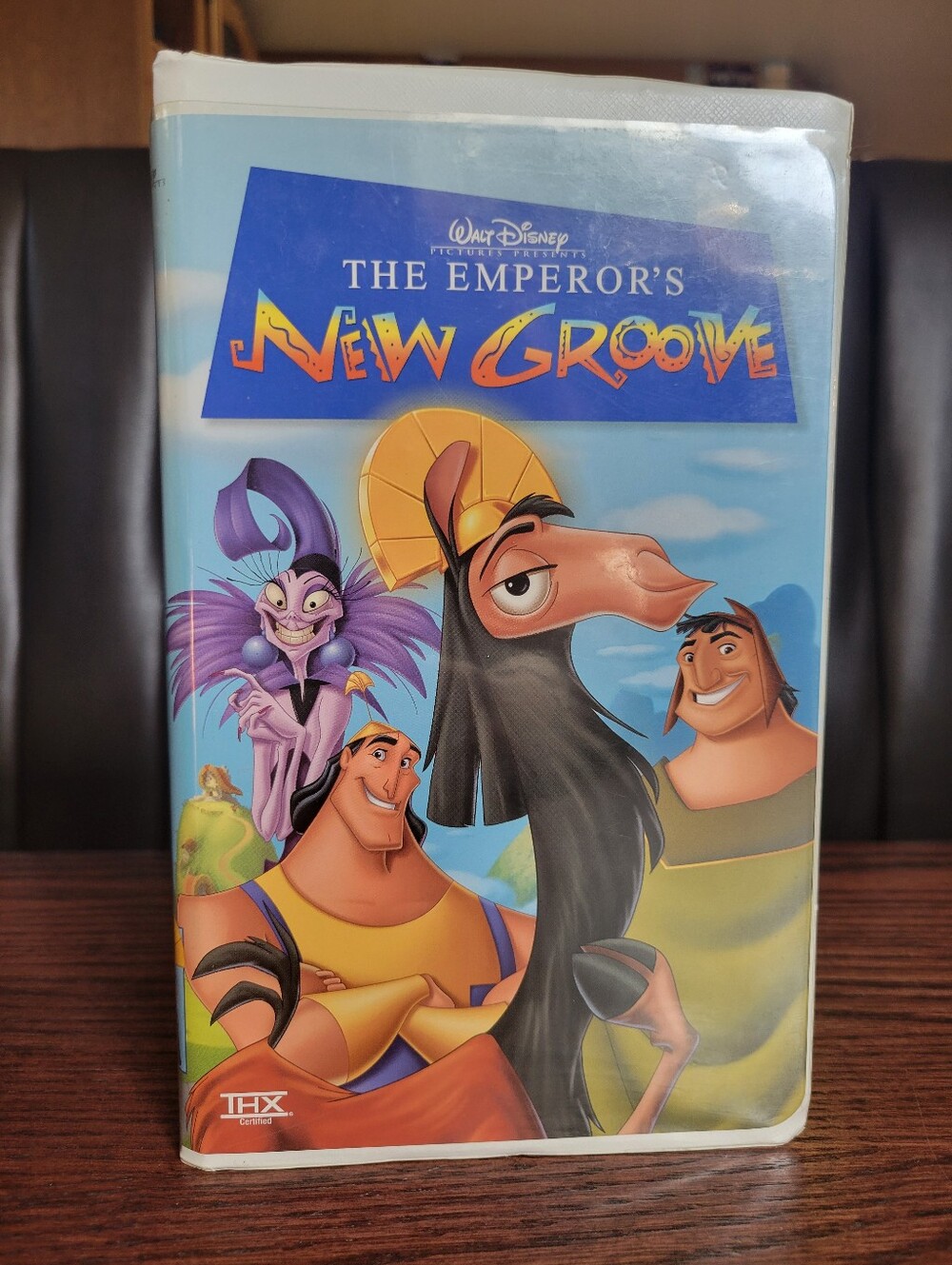 Disney The Emperor’s New Groove VHS 2001 Vintage Clamshell THX Animated Movie